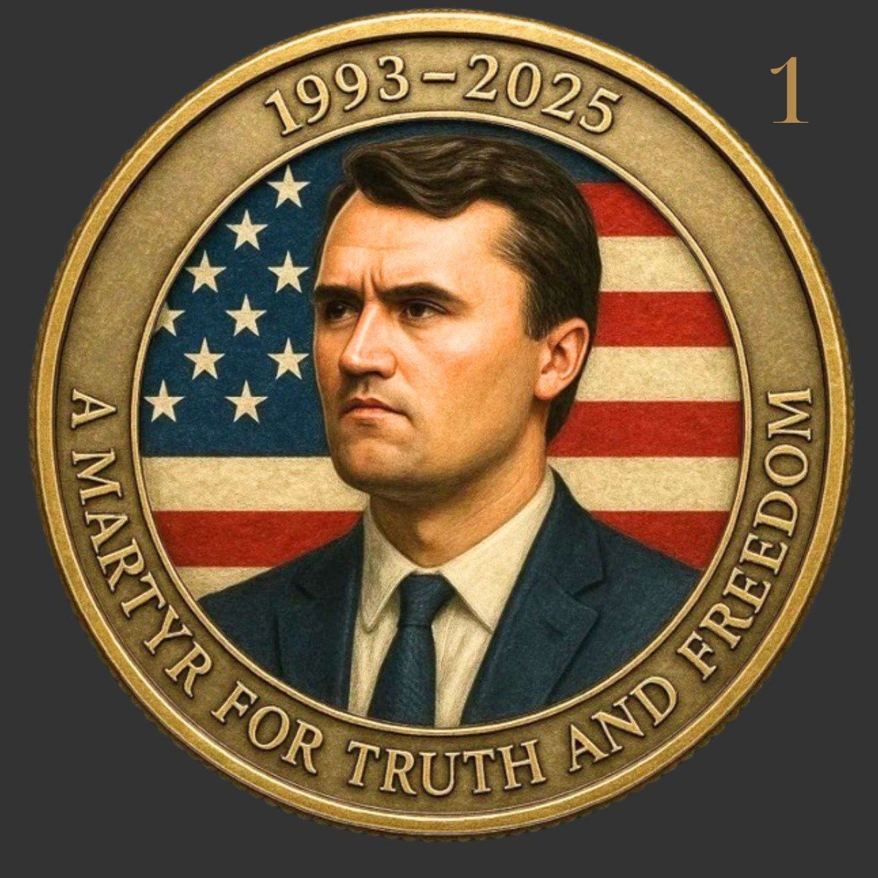 Charlie Kirk Memorial Coin