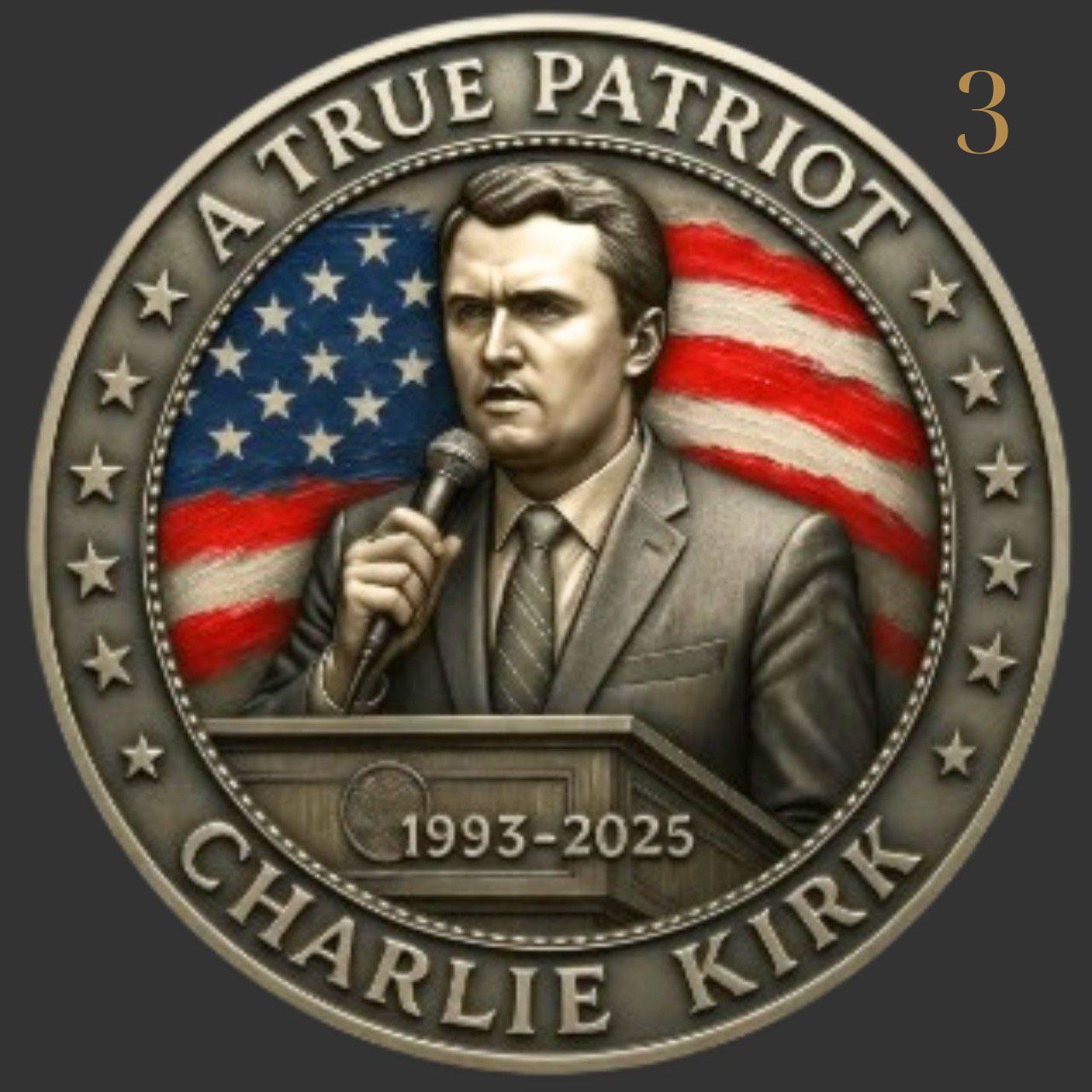Charlie Kirk Memorial Coin
