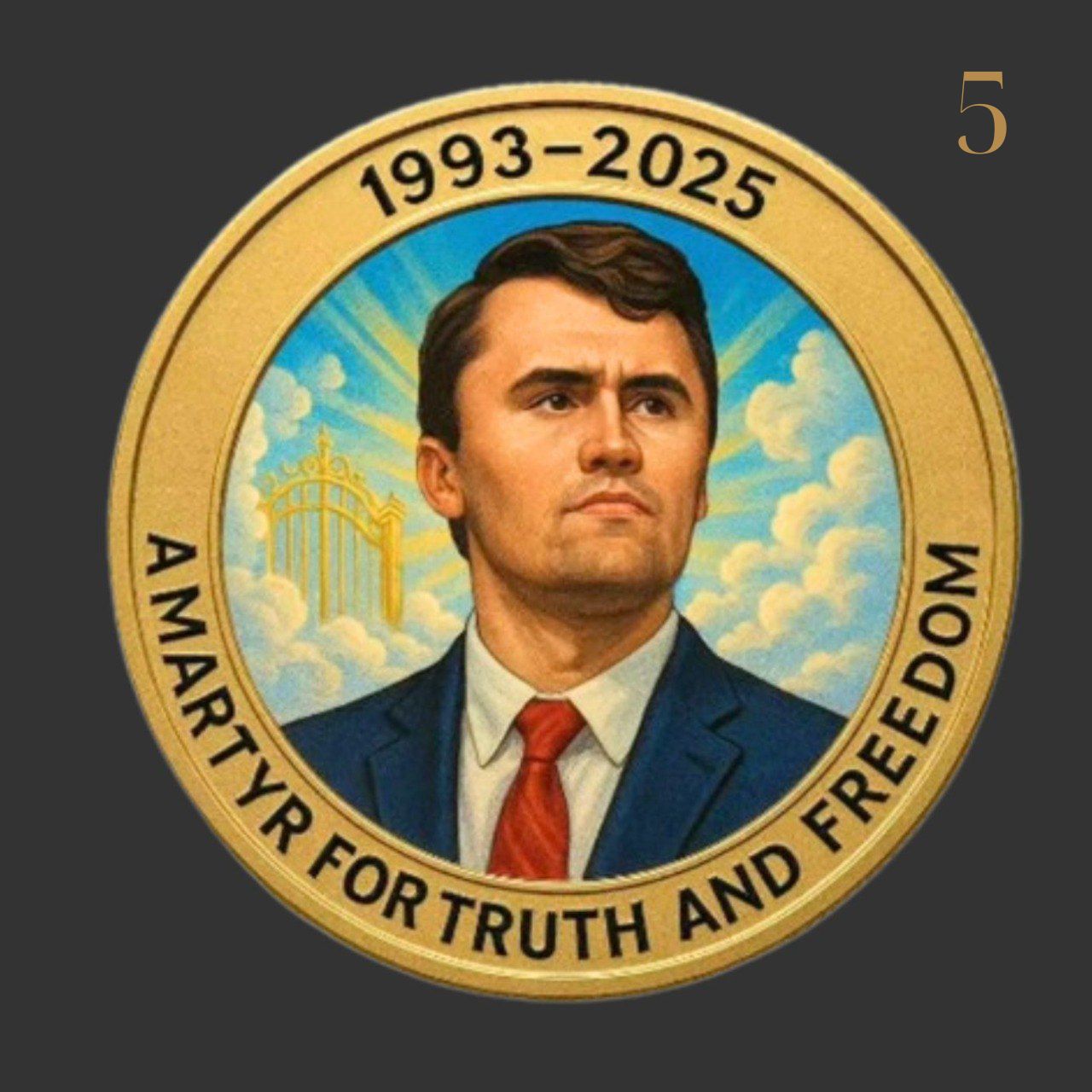 Charlie Kirk Memorial Coin