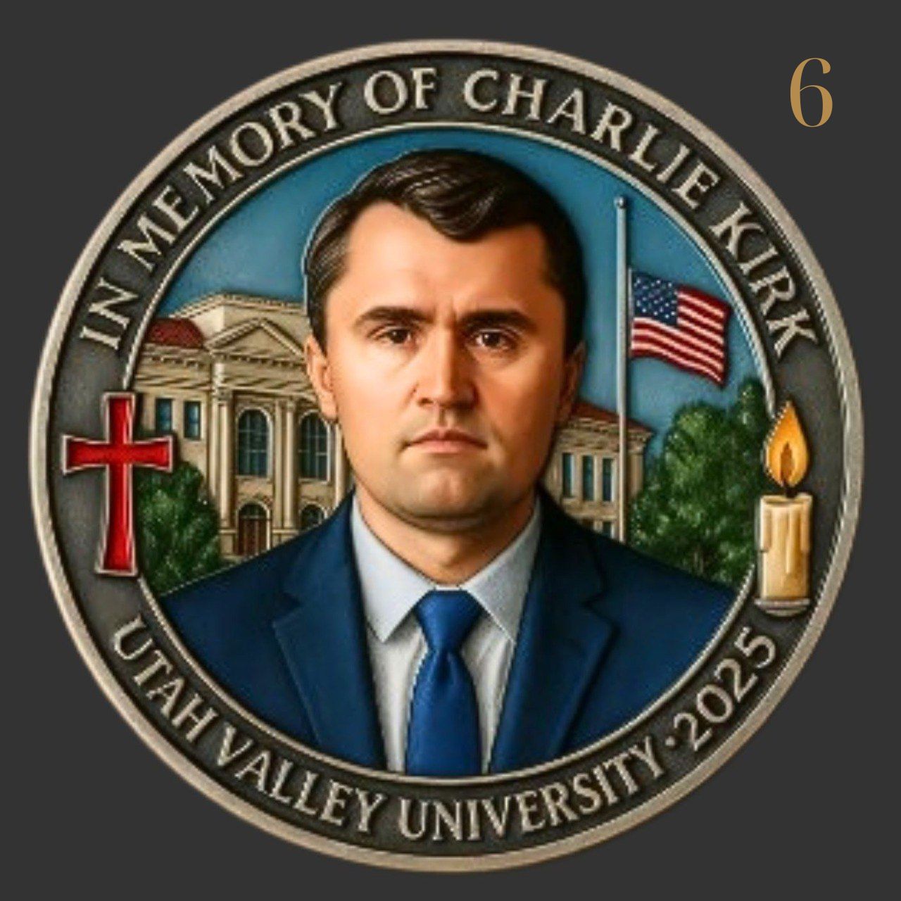 Charlie Kirk Memorial Coin