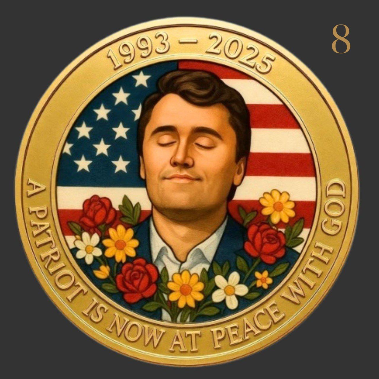 Charlie Kirk Memorial Coin